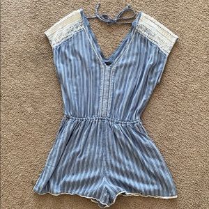 Blue romper